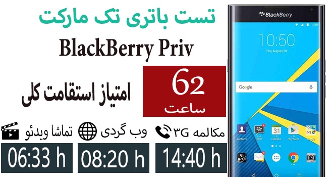 باتری موبایل بلک بری پریو BlackBerry Priv